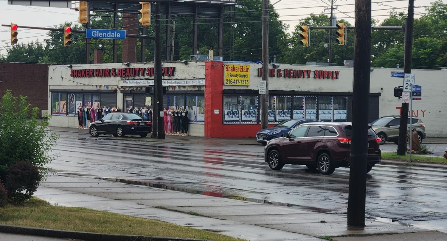 Exterior of shop, Shaker Hair & Beauty Supply